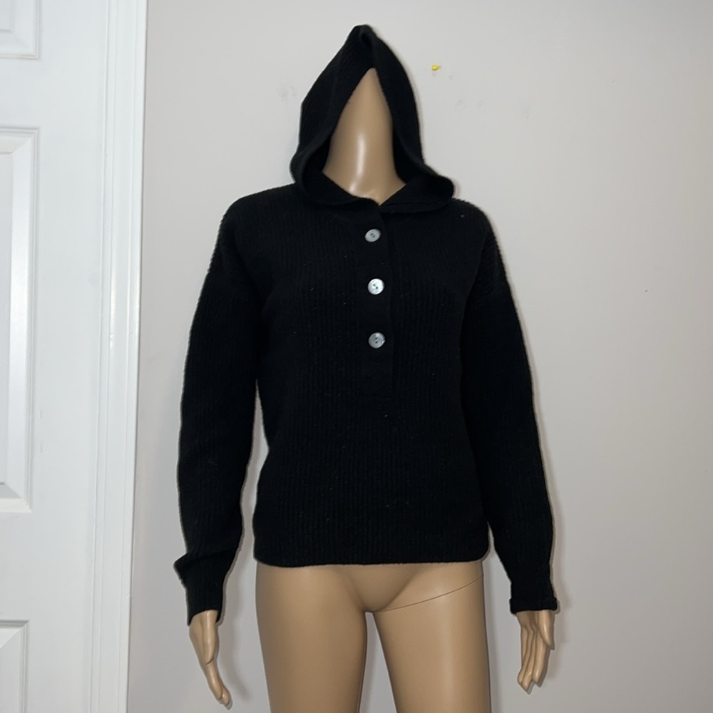 Elliott Lauren NWT button-up hooded sweater